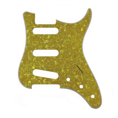 PRS Silver Sky Pickguard 8-Hole SSS - 3-Ply Mint Green image 20