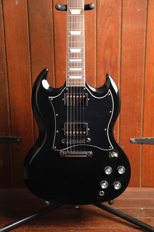 Gibson SG Standard Ebony Electric Guitar image 1