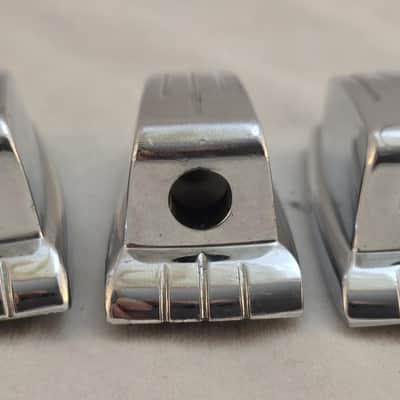 Five Used Ludwig 2243-1,2,3 Large Lugs w/ Slotted Screws image 7