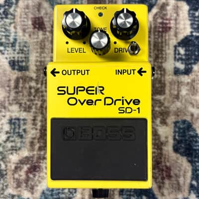 2004 Boss SD1 Super Overdrive Keeley Modded Silver Label Guitar Effect Pedal W/ Original Box! image 3