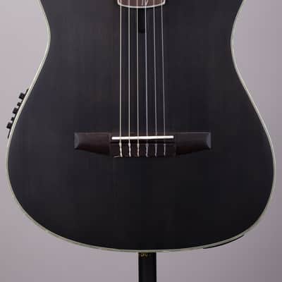 Ibanez TOD10N Tim Henson Signature Nylon Acoustic-Electric Guitar - Black image 1