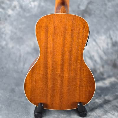 Kala KA-CE Concert Satin Mahogany Ukulele with Pickup & Kala UB-C Bag image 3
