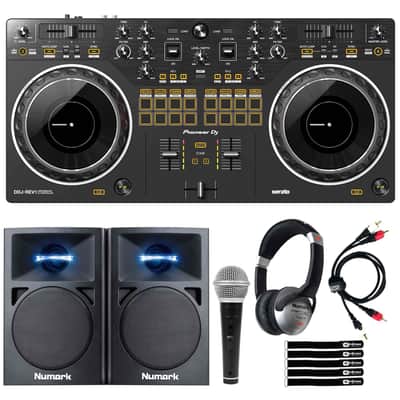 Pioneer DJ DDJ-REV1 Scratch Style 2-Channel Controller w Speakers + Headphones image 1