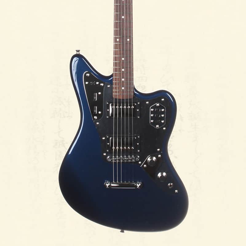 Fender Japan Jaguar JGS GMB ガンメタブルー Fender Japan Limited Jaguar Hh Electric Guitar - Gun Metal Blue