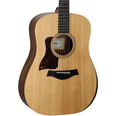 Taylor Academy 10 Dreadnought Acoustic-Electric Guitar, Left Handed (with Gig Bag), Natural image 8