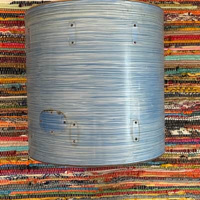 Rogers 1960’s 16” Floor Tom in Original Blue Ripple image 2