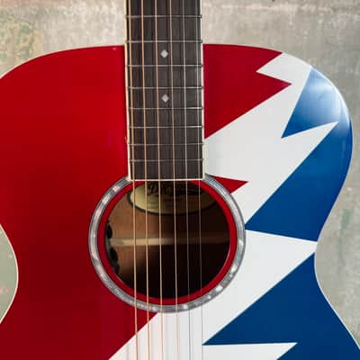 D'Angelico Premier Limited Edition Grateful Dead Tammany Acoustic Electric Guitar w/Gigbag #0704 image 4