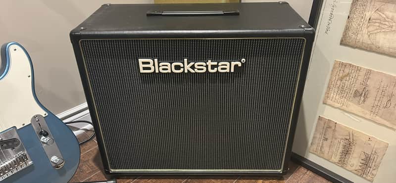 Blackstar HTV 112 MkII 1x12" 80-Watt Guitar Cabinet 2017 - Present - Black image 1