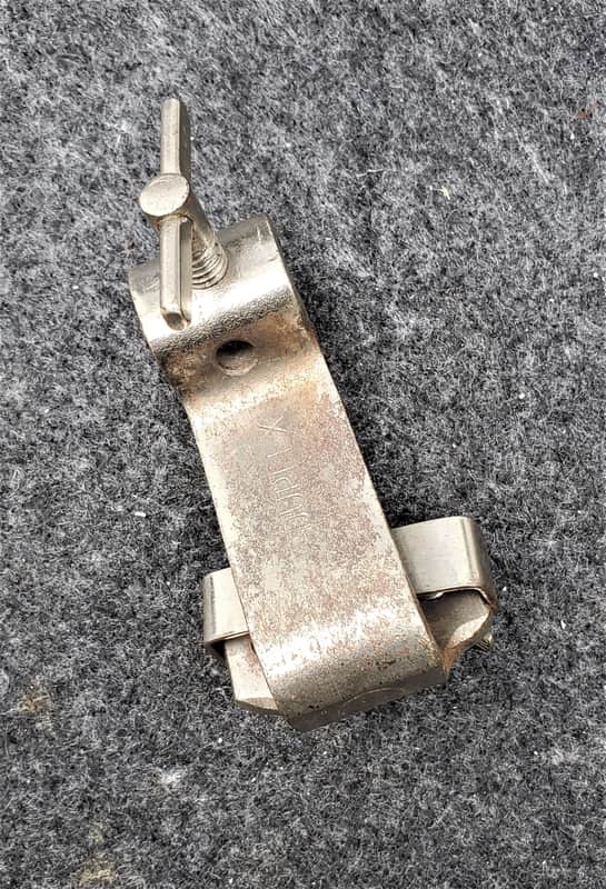 Duplex Bass drum mounted clamp - Nickel image 1