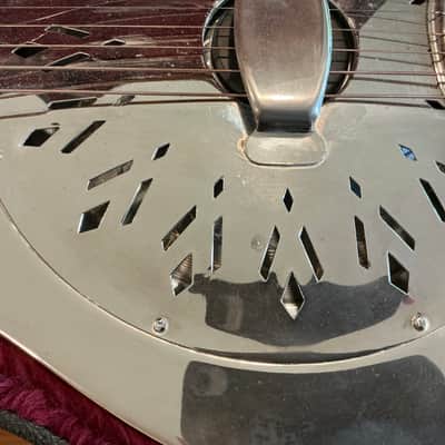 Continental Resonator Guitar Single Cone 1998 - German silver image 5
