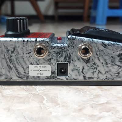 DOD FX101 Grind Rectifying Overdrive [NOS - New Old Stock Complete] 1996 - 1998 - Grey Silver Black Airbrush and Red image 15