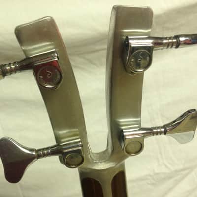Piece Mill Carvin / Ed Roman Kramer / Metal Fork Headstock LEFTY Bass Guitar image 1