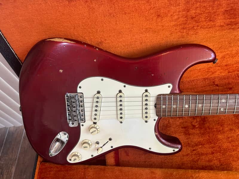 Fender Stratocaster 1970 - Candy Apple Red - Good
