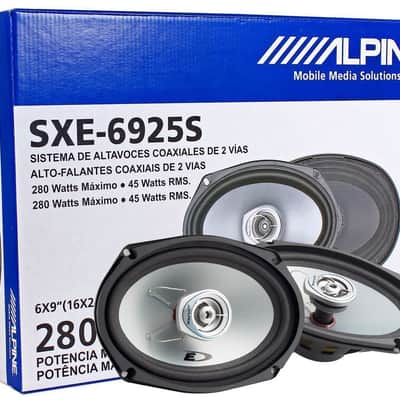 2 Pair Alpine SXE Series 2-Way 6x9" Coaxial Speakers, 280W Peak Power (SXE-6926S) image 2