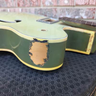 Vintage 1962 Gretsch 6125 Single Anniversary Hollowbody Electric Guitar Husk Project w/ Hardshell Case! image 5
