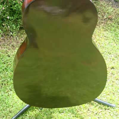 Yamaha Nippon Gakki Dynamic Guitar No.10B Red Label 1961 Maroon+Original Semi Hrad Case image 6