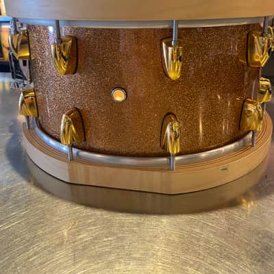Yamaha 14" x 7" Elvin Jones Signature Snare - Gold Sparkle image 5