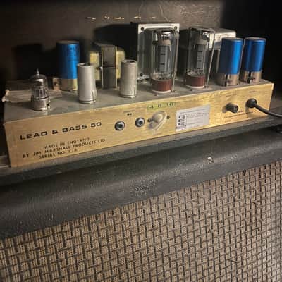 Marshall JMP 1987 2-Channel 50-Watt Guitar Amp Head 1967 - 1975 image 2