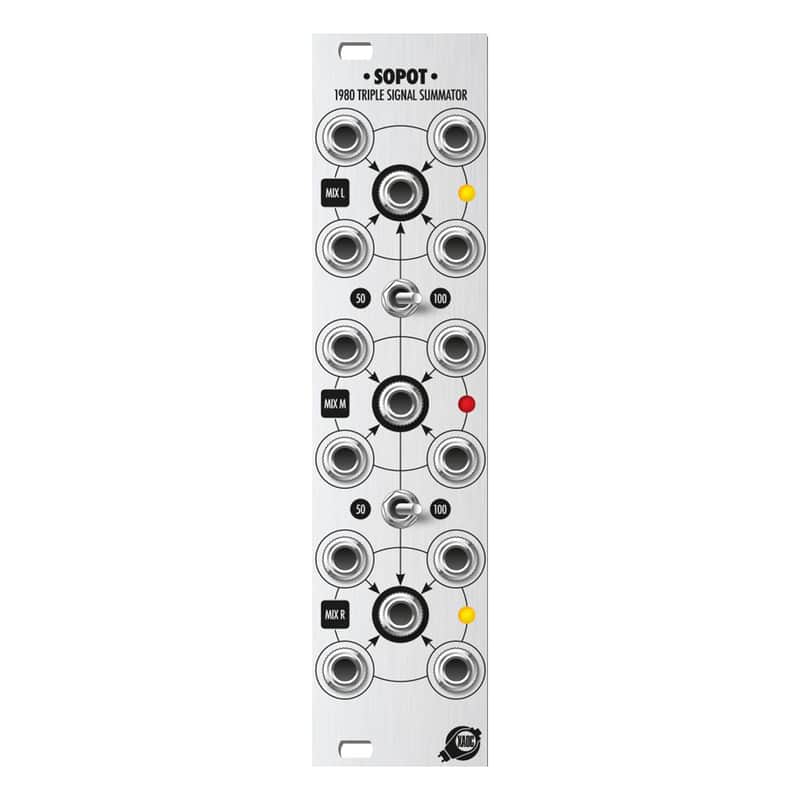 XAOC Devices Sopot Eurorack Unity Mixer Module image 1