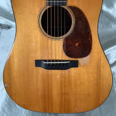 1937 Martin D-18 Original Pre-War Acoustic Flat Top Dreadnought Guitar w/Case image 2