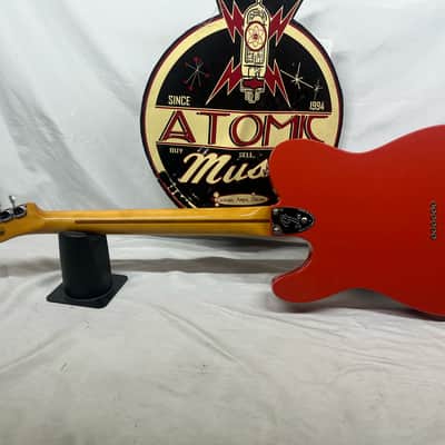 Fender Vintera '70s Telecaster Custom Tele Electric Guitar MIM - Made in Mexico - Fiesta Red image 8