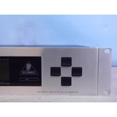 Behringer Ultra-Curve DSP8000 Digital 24-Bit Dual DSP Mainframe Equalizer / Processor 1990s - Silver image 4