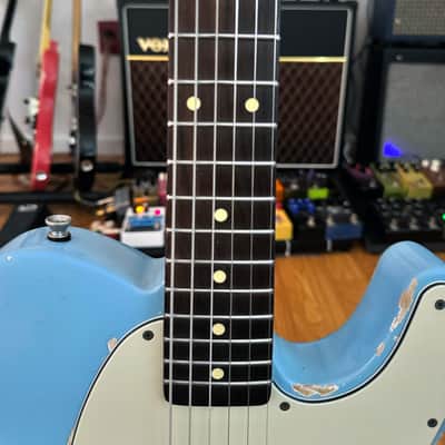 Quint Guitars Esquire #04 2023 - Daphne Blue image 2