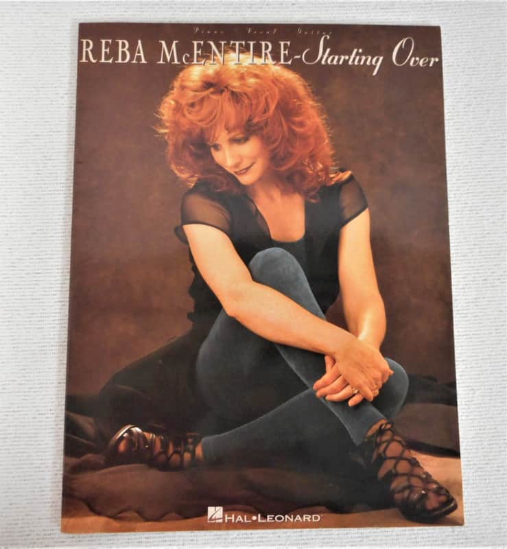Reba McEntire "Starting Over" Songbook 1996 image 1