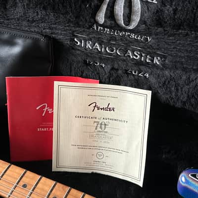 Fender 70th Anniversary American Ultra Stratocaster HSS Amethyst image 8