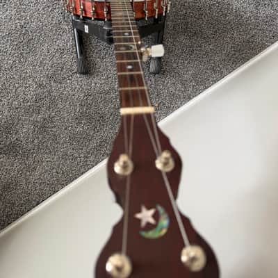 1999 Ome Minstrel Jubilee 12” Open-Back Banjo -Mint- Original Case image 4