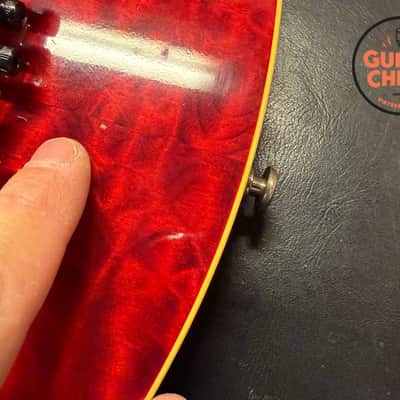 1992 Ernie Ball Music Man Eddie Van Halen EVH Signature Red Translucent w/ OHSC image 14