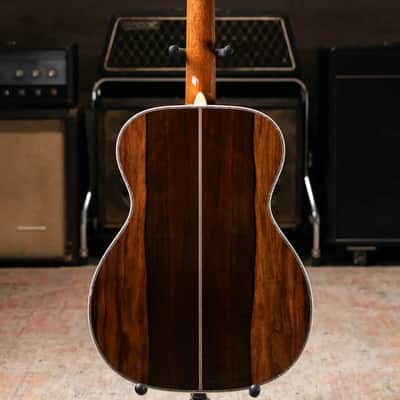 Martin Custom Shop Style 45 000-14F Acoustic Guitar - Macassar Ebony/Premium Spruce with Hardshell Case image 7