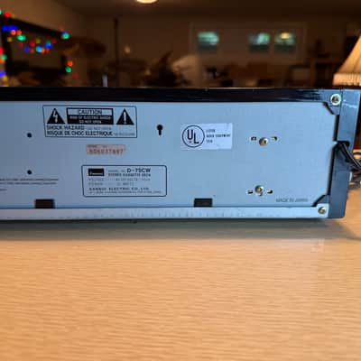 Sansui Stereo Double Cassette Deck D-75CW Extremely Rare Full Fresh Service Wow! image 11