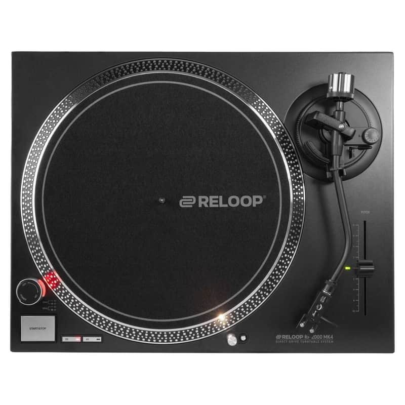 Reloop RP-2000 MK4 Direct-Drive Turntable System-Black *USA Small Business* image 1