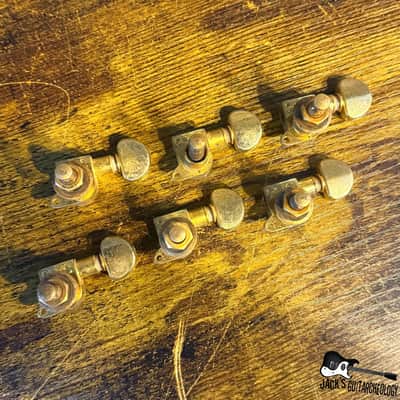 Grover 6-in-Line Treble Side Tuners w/ Gibson Custom Shop Relic (2020s - Gold) image 5
