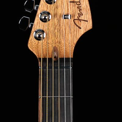 Fender American Acoustasonic Strat Transparent Sonic Blue Ebony Fingerboard (609) image 5