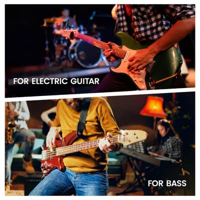 SORAN Dual Stomp Multi Effects Guitar Pedals, Rechargeable Multi Effects Processor with Expression Wah Volume 99 Presets 126 Effects 40s Loop 100 Drums 20 IR/NAM Slots USB Audio Record image 9