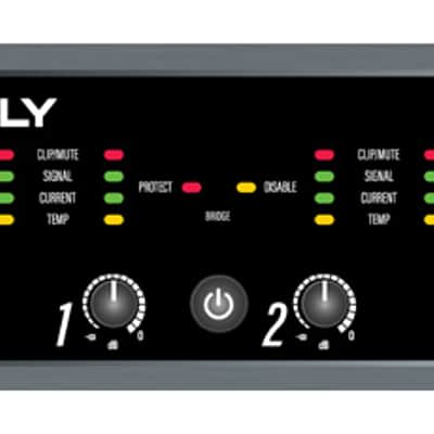 Mint Ashly ECOTOUR500.2 EcoTour 500.2 Professional Touring Power Amplifier image 1