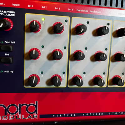 Clavia Nord Modular Rack Desktop 1997 - 2003 image 2
