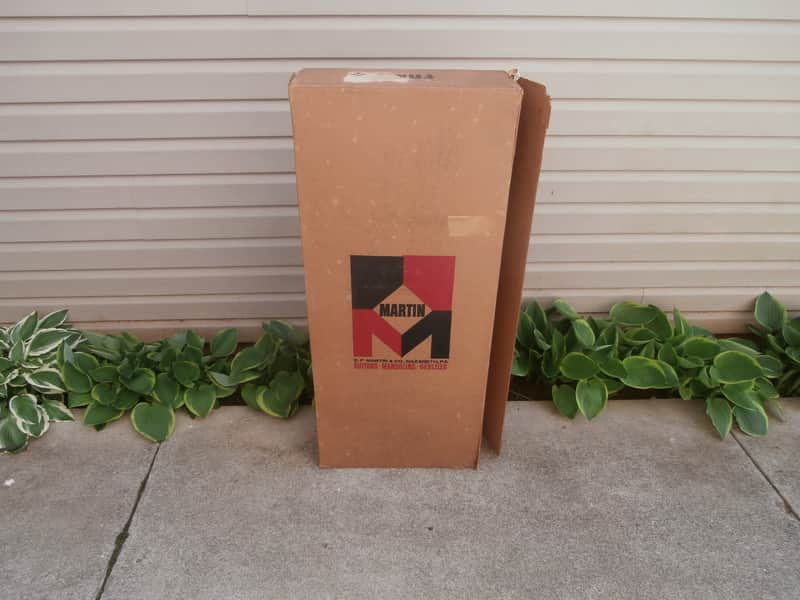RARE Vintage Early 1960's Martin Dreadnought Guitar Shipping Box! Original D-28, D-18 Carton! image 1