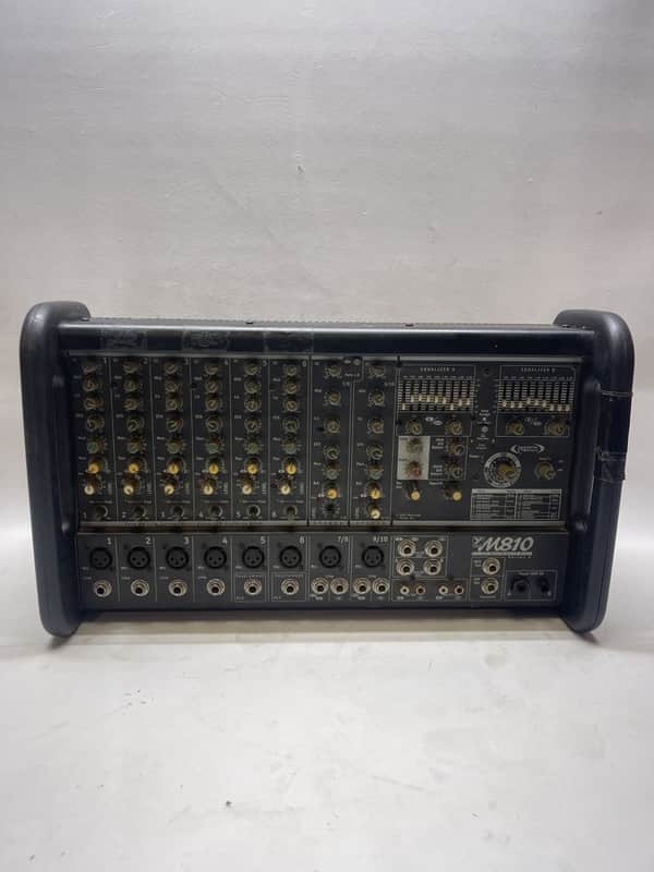 Yorkville M810-2 MicroMix 10-channel Mixer 2022 - Present - Black image 1