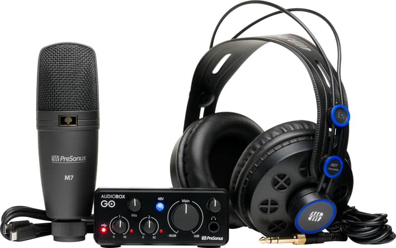 PreSonus AudioBox GO Creator Bundle Black