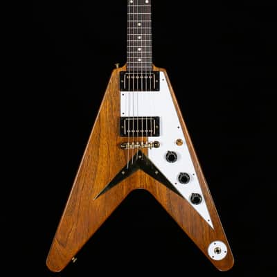 Gibson Custom Shop 1958 Flying V Mahogany Antique Natural VOS GH (019) image 3