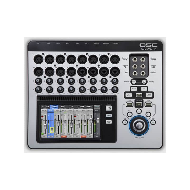 QSC TouchMix-16 Touch Screen Compact Digital Mixer image 1
