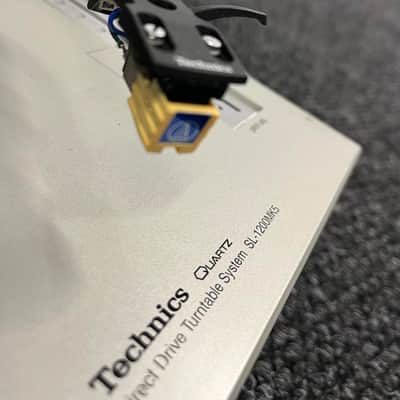 Technics SL-1200MK5 Silver Pair - Original Dust Covers, Headshells, Audio-Technica Cartridges image 8