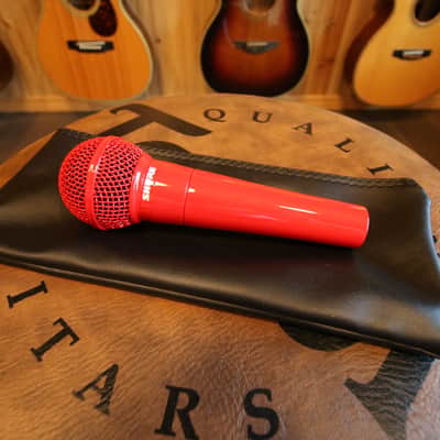 Shure SM58 Handheld Cardioid Dynamic Microphone - All Red Custom