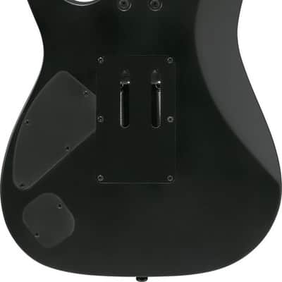 Ibanez RG Iron Label 6 String Electric Guitar - Black (RGRB620BKF) image 10