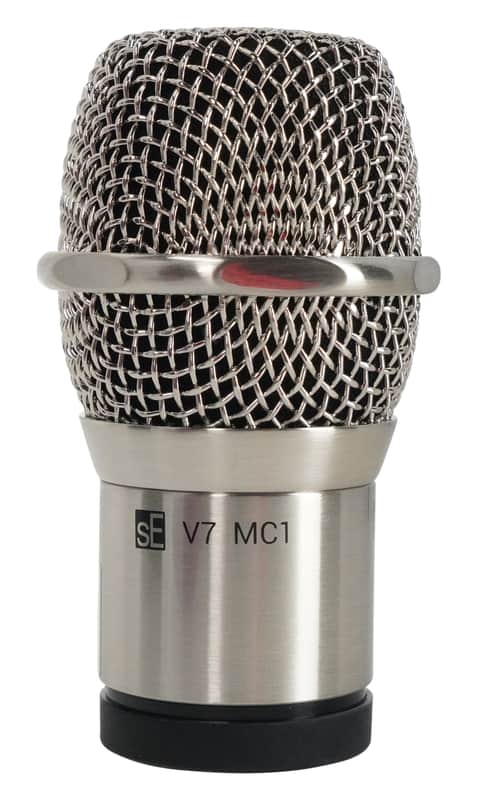 Se Electronics V7 MC1 Nickel Wireless Mic Capsule+Pouch For Shure Transmitter image 1