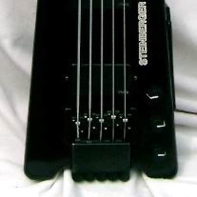 Steinberger XL5 Black 1990 original fretless RARE image 2