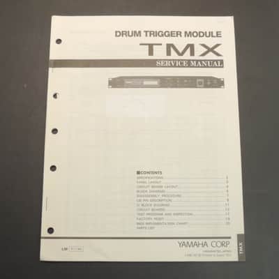Yamaha TMX Service Manual [Three Wave Music]